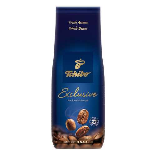 Зерновой кофе Tchibo exclusive 250 г в Дикси