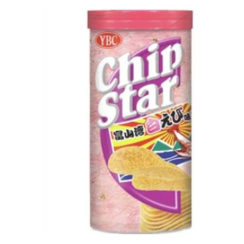 ЧЧИПСЫ Chip Star Картофельные чипсы со вкусом СЛИВОЧНОЙ КРЕВЕТКИ 50г, туба,Япония в Дикси