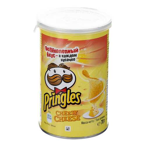 Чипсы картофельные Pringles со вкусом сыра 70 г в Дикси