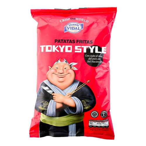 Чипсы картофельные Vicente Vidal Tokyo Style терияки 120 г в Дикси