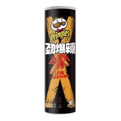 Чипсы Pringles Extra Hot с острым сычуаньским соусом 110 г в Дикси