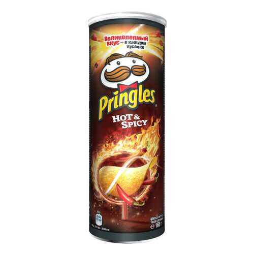 Чипсы Pringles острый и пряный 165 г в Дикси