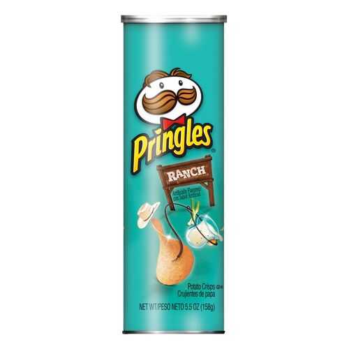 Чипсы Pringles ranch со вкусом соуса ранч 158 г в Дикси