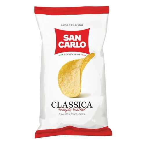 Чипсы San Carlo Piu Gusto Классика 180г в Дикси
