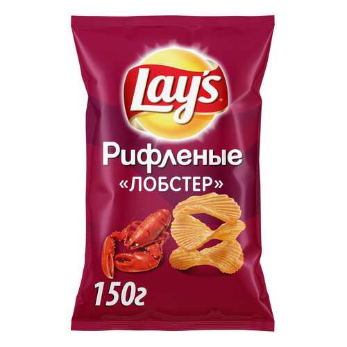 Картофельные чипсы Lay's лобстер 150 г в Дикси