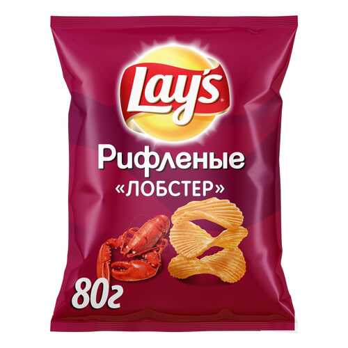 Картофельные чипсы Lay's лобстер 80 г в Дикси