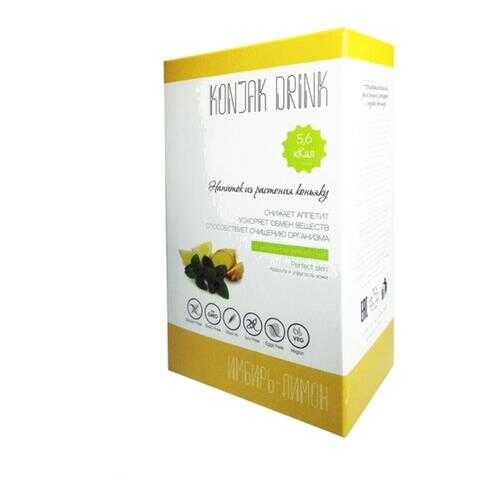 Десерт бескалорийный Konjak Drink имбирь лимон 133 г в Дикси