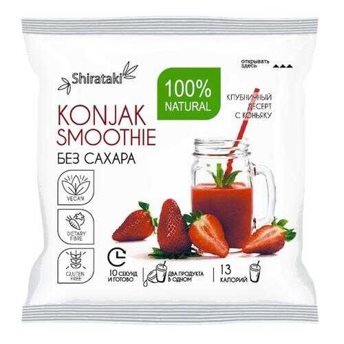 Десерт без сахара Konjak Smoothie клубничный 20 шт по 15 г в Дикси