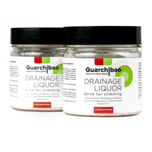 GUARCHIBAO DRAINAGE LIQUOR набор из 2 баночек дренажного напитка со вкусом “Клубника-Киви” в Дикси