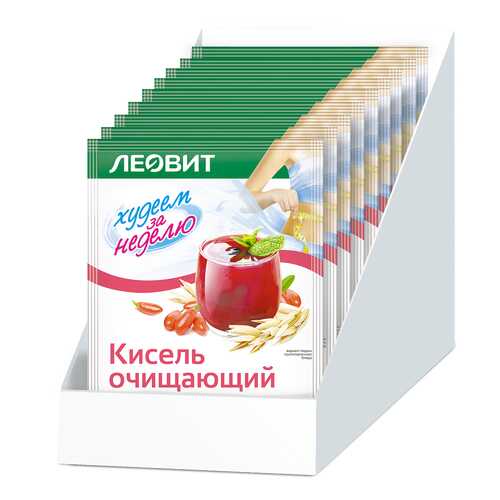 Худеем за неделю. Кисель Очищающий. Пакет 20 г в Дикси