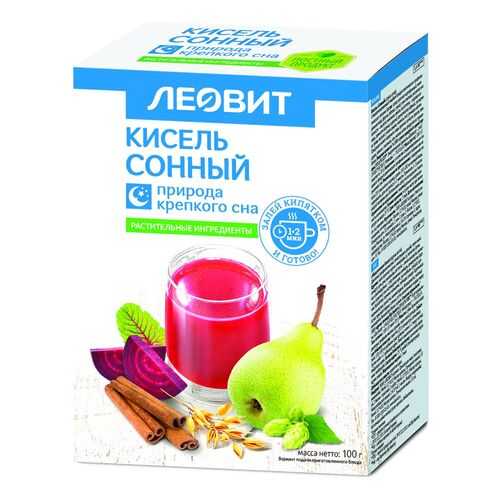 Кисель Леовит сонный 5 пакетов по 20 г в Дикси