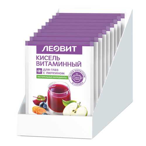 Кисель Витаминный для глаз с лютеином. Шоубокс 20 шт. по 18 г. в Дикси
