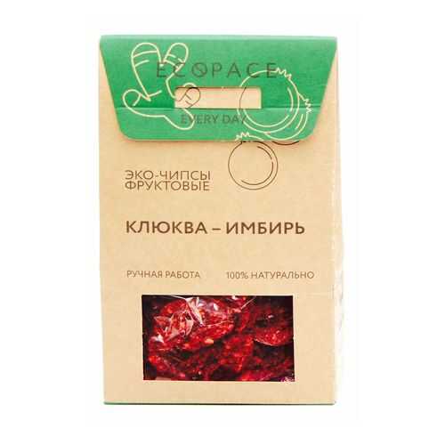 Эко-чипсы фруктовые Every day клюква-имбирь 40 г в Дикси