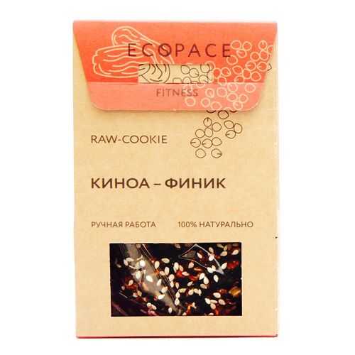 Печенье RAW Cookie киноа-финик Fitness 55 г в Дикси
