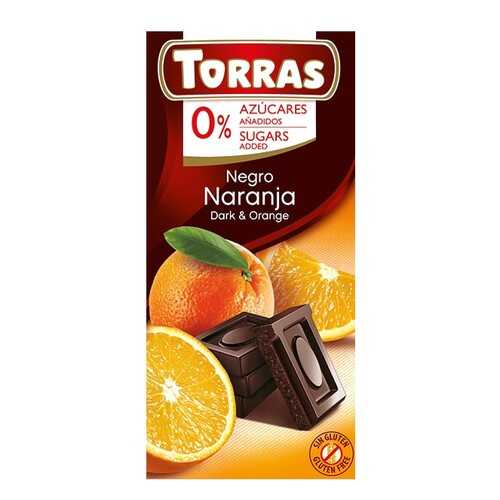 Шоколад Torras темный с апельсином в Дикси