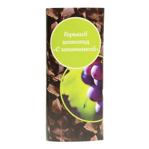 Шоколад Vegan-food горький с изюминкой 50 г в Дикси