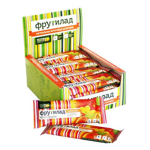 Батончик Фруктовая Энергия только фрукты фрутилад в Дикси