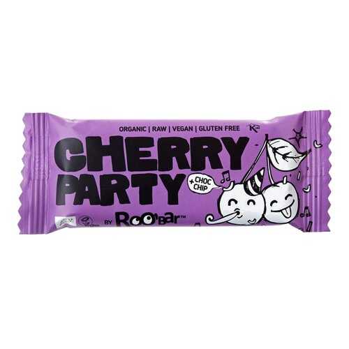 Батончик вишня Roobar cherry party organic в Дикси