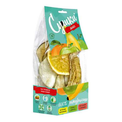 Чипсы фруктовые Биопродукты сушки микс 30 г в Дикси