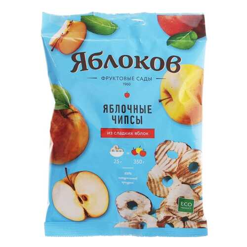 Чипсы фруктовые Мультяша из сладких яблок в Дикси