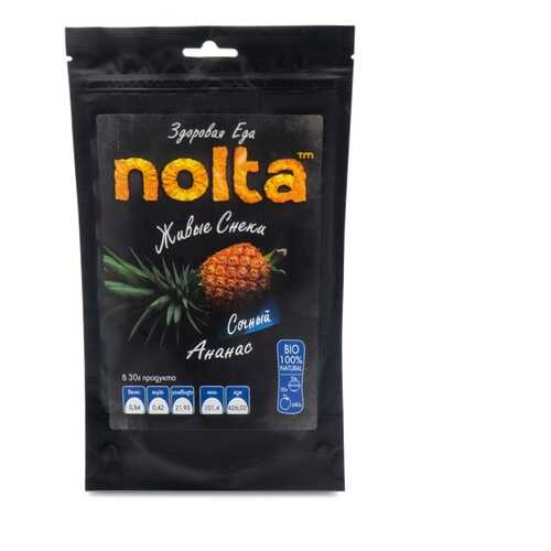 Чипсы фруктовые NOLTA Ананас 30 г Россия в Дикси