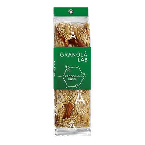 Кедровый батон Granola.Lab 40 г в Дикси