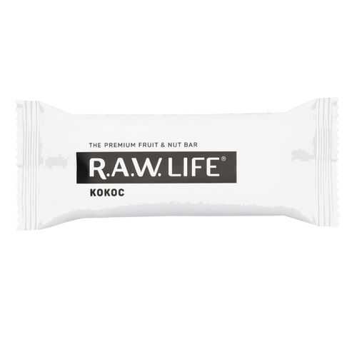 Орехово-фруктовый батончик R.A.W. LIFE кокос 47 г в Дикси