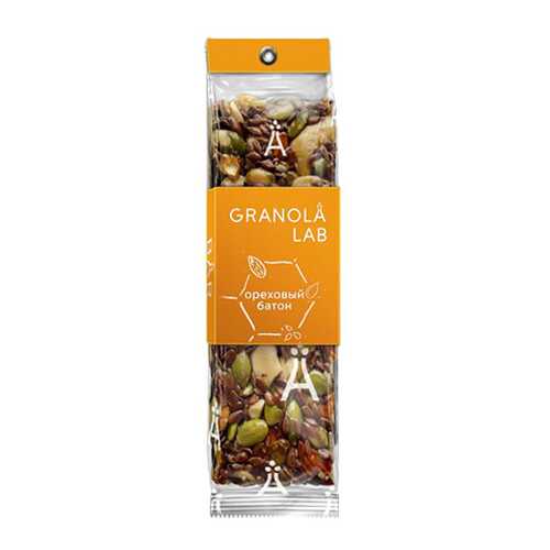 Ореховый батон Granola.Lab 40 г в Дикси