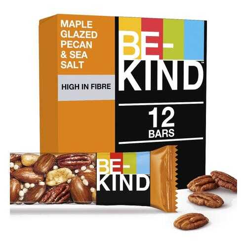 Ореховый батончик BE-KIND с медом кленовым сиропом и морской солью 12 штук по 40 г в Дикси