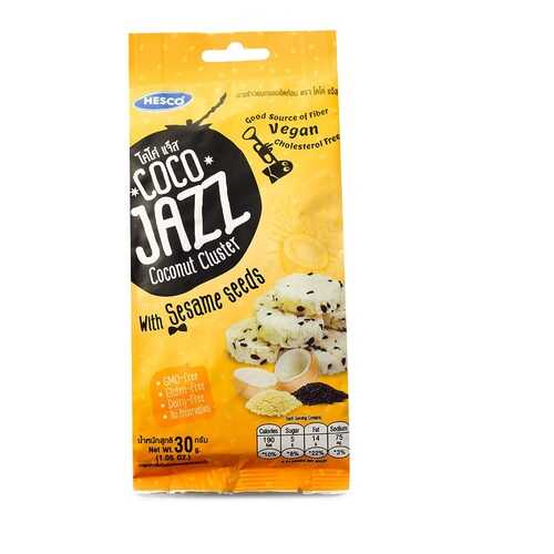 Снеки кокосовые Coco Jazz с кунжутом 30г Таиланд в Дикси