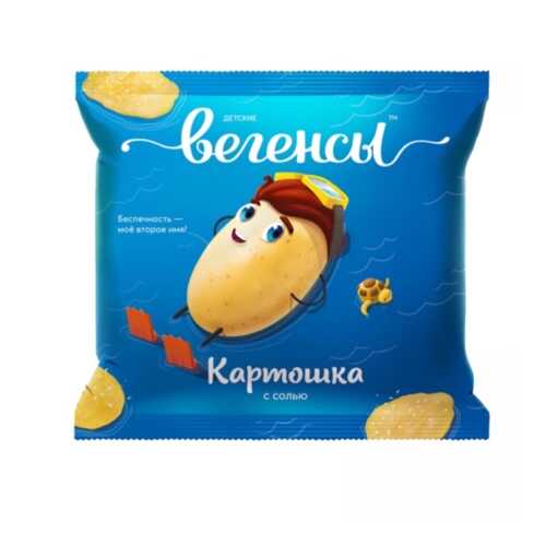 Снеки Вегенсы детские картофель с морской солью в Дикси
