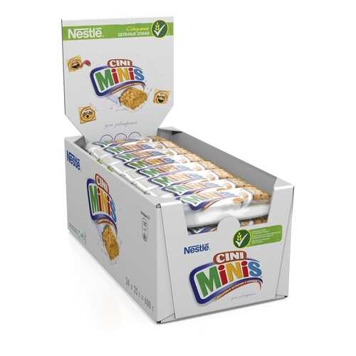 Злаковый батончик Nestle Cini Minis с корицей 24 шт по 25 г в Дикси