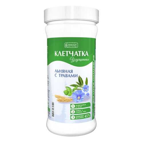 Клетчатка льняная с травами форте Сибирская клетчатка 200 г в Дикси