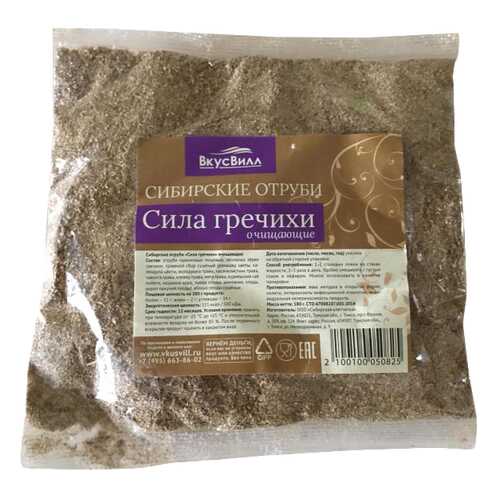 Отруби сибирские сила гречихи 100 г в Дикси
