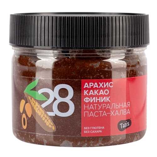 Арахисовая паста-халва Татис с какао 300 г в Дикси