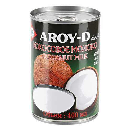 Кокосовое молоко Aroy-D 60% 400 мл в Дикси