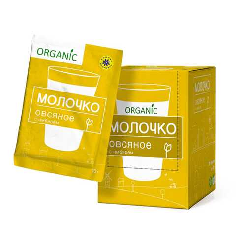 Молочко овсяное с имбирём Компас здоровья 10 г в Дикси