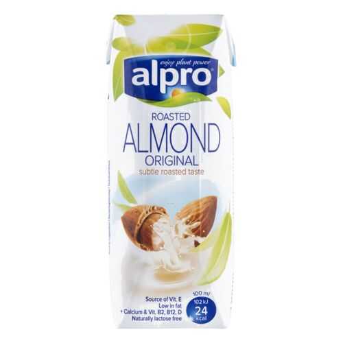 Напиток миндальный Alpro обогащенный кальцием и витаминами 250 мл в Дикси