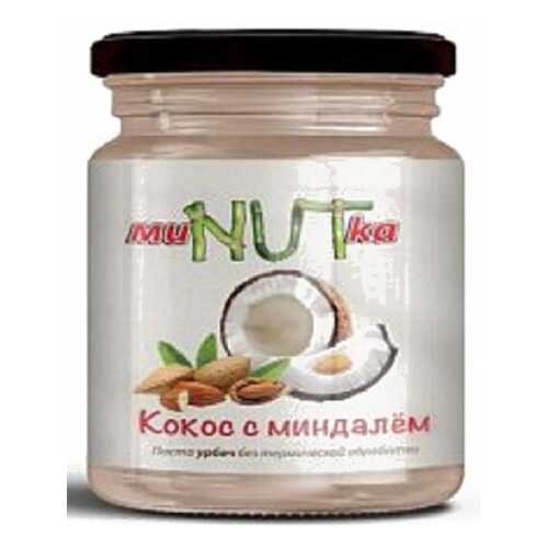 Паста МиNUTка урбеч кокос и миндаль 200 г в Дикси