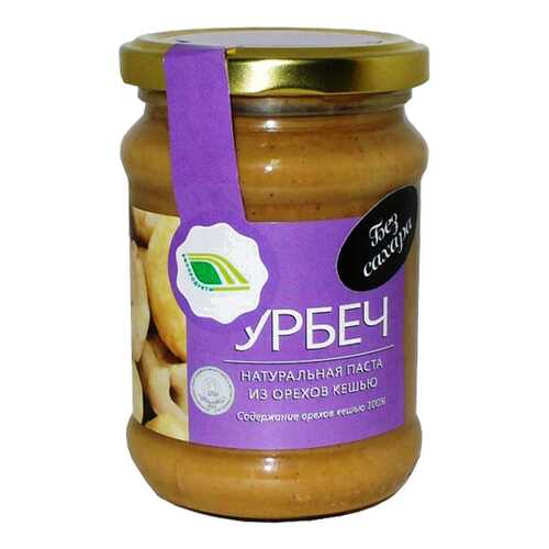 Паста Урбеч Биопродукты из орехов кешью 280 гр в Дикси