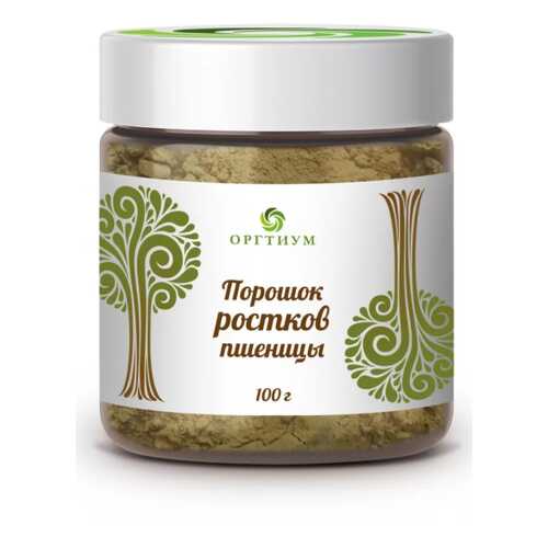 Порошок проростков пшеницы БИО, 100 гр, Оргтиум в Дикси