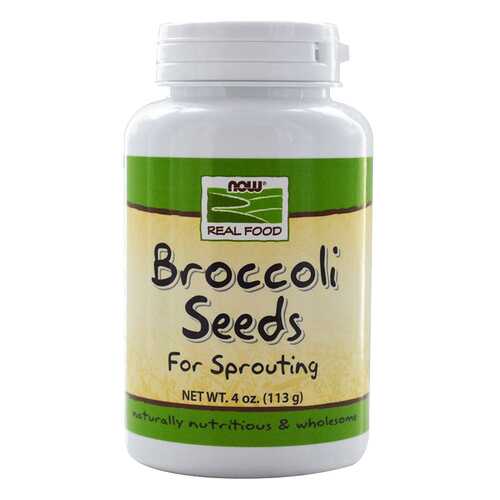 Семена брокколи для проращивания Now Broccoli Seeds For Sprouting 113 г в Дикси