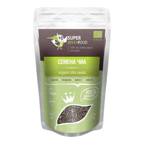 Семена чиа, 200 гр, Super Green Food в Дикси