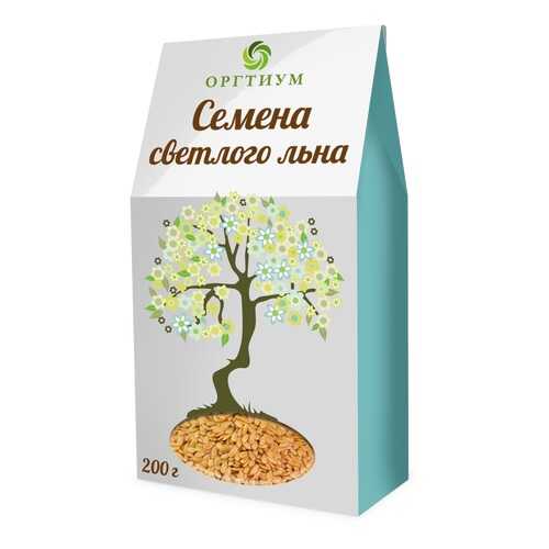 Семена льна Оргтиум белые экологические 200 г в Дикси