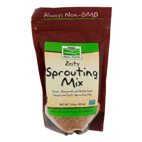 Семена NOW sprouting mix 454 г в Дикси