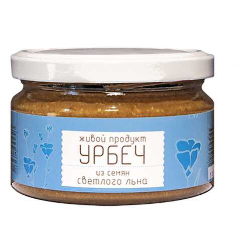 Урбеч из семян светлого льна Живой продукт 965 г в Дикси