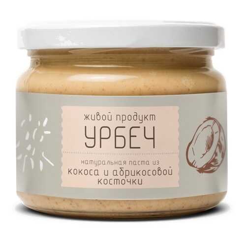 Урбеч Живой продукт из мякоти кокоса с абрикосовой косточкой 225 г в Дикси