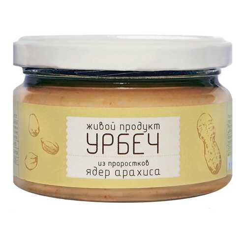 Урбеч Живой продукт из проростков арахиса 225 г в Дикси