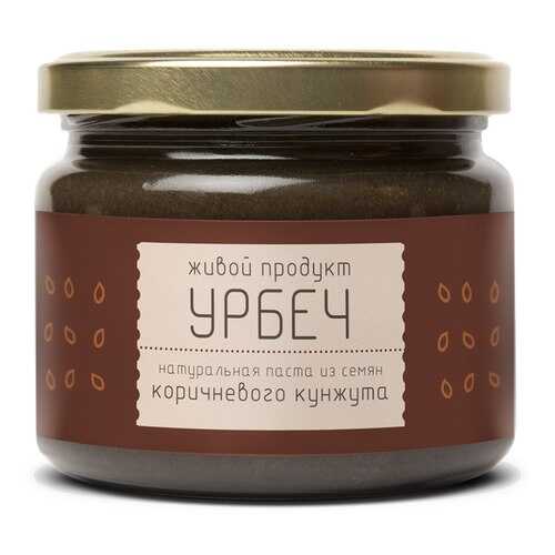 Урбеч Живой продукт из семян коричневого кунжута 225 г в Дикси