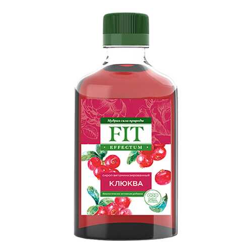 Сироп Fit Parad клюква 250 мл в Дикси